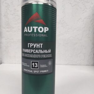 Грунт универсальный для локального ремонта №13, AUTOP, серый, аэрозольный грунт 650 мл, 650 мл
