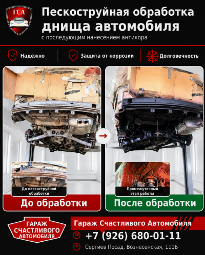Пескоструйная обработка