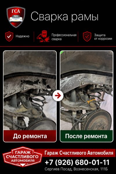 Сварка рамы
